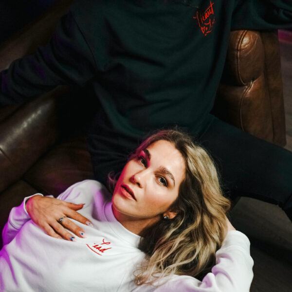 Heart Lead Society organic cotton sweatshirt