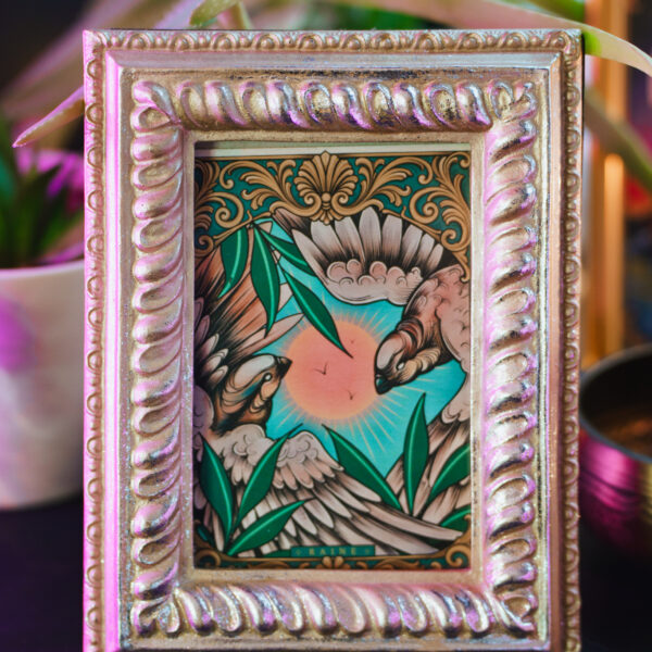 "Free Spirit" Mini Art Print postcard