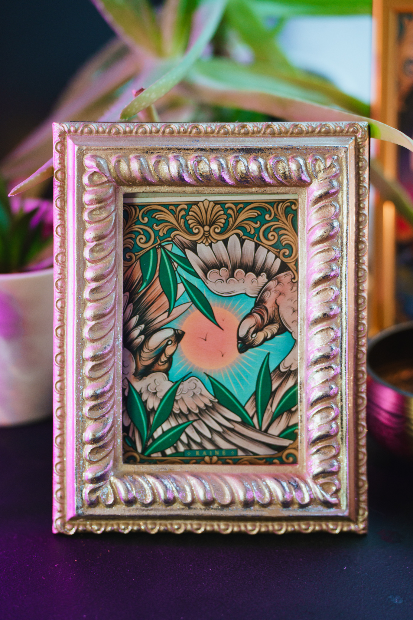 "Free Spirit" Mini Art Print postcard