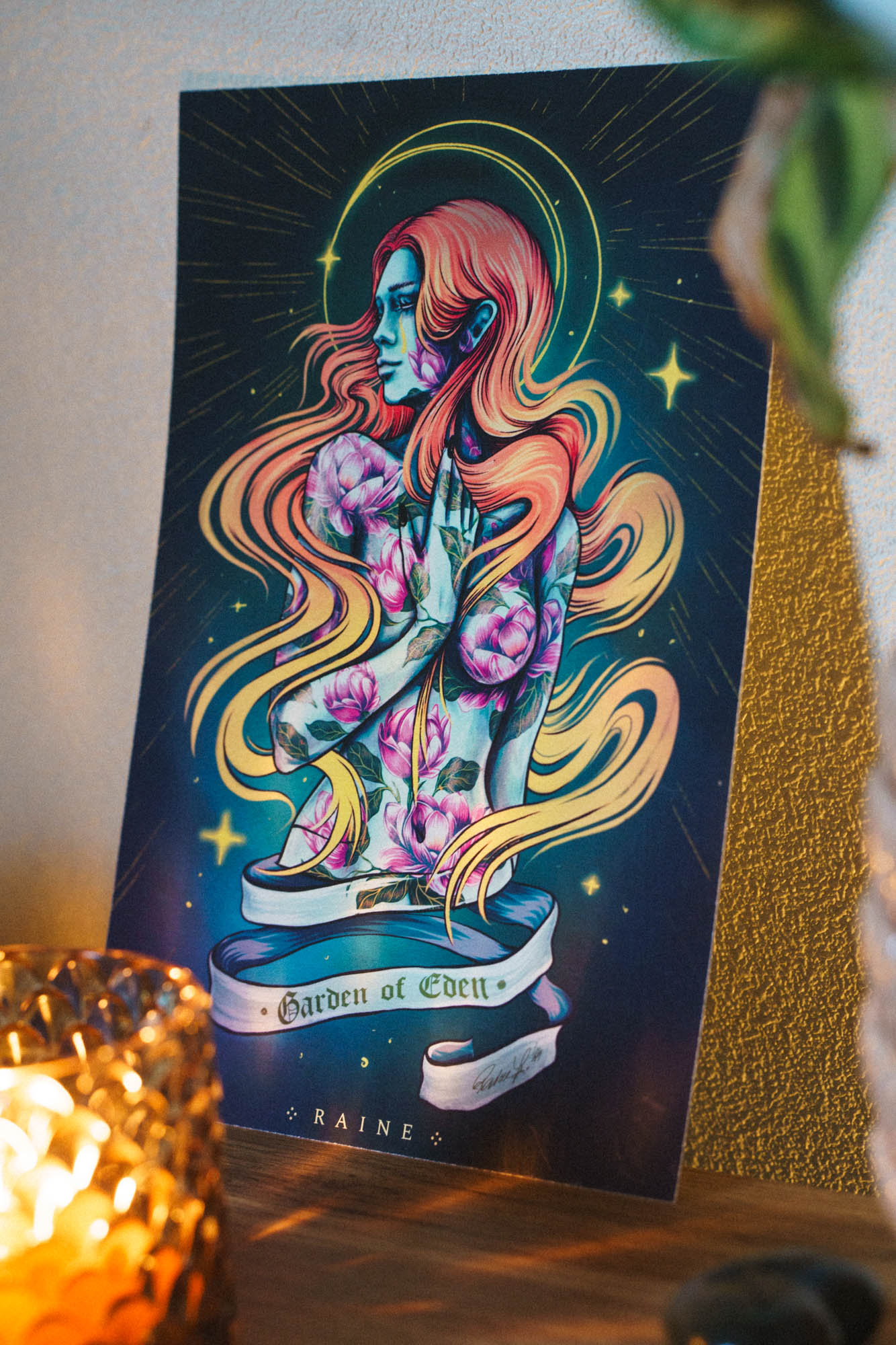 "Garden of Eden" A4 Art Print