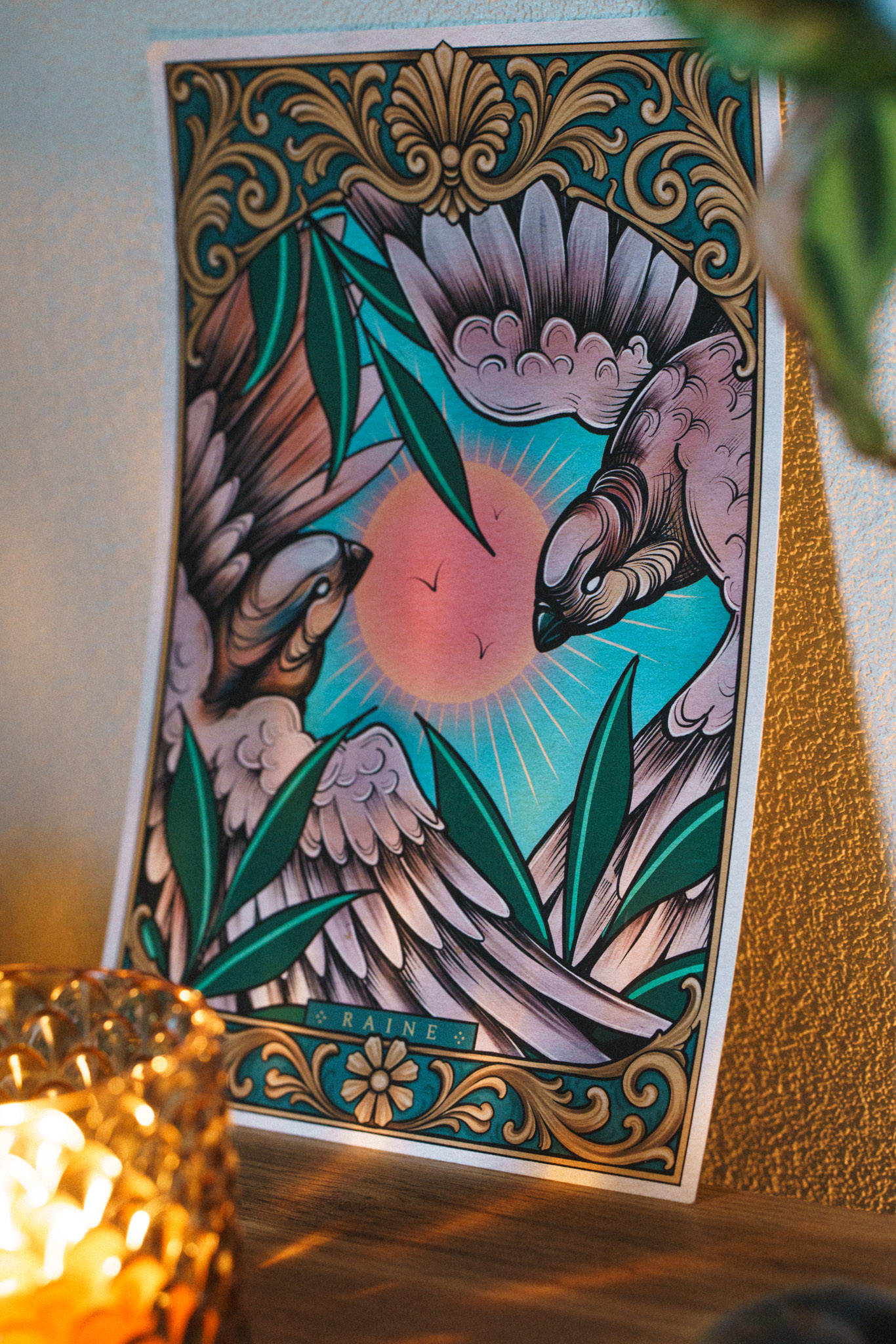 "Free Spirit" A4 Art Print - Image 2