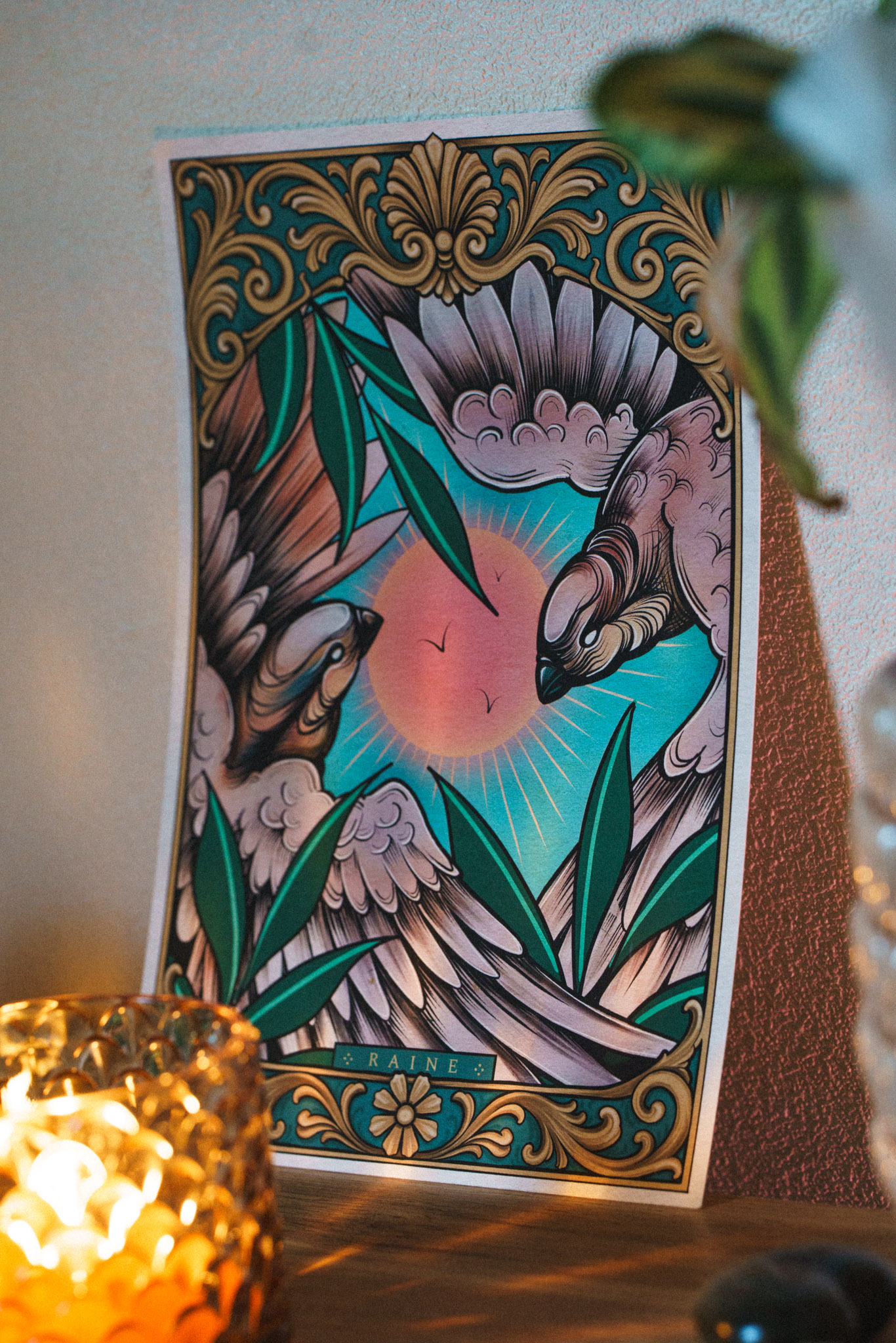 "Free Spirit" A4 Art Print