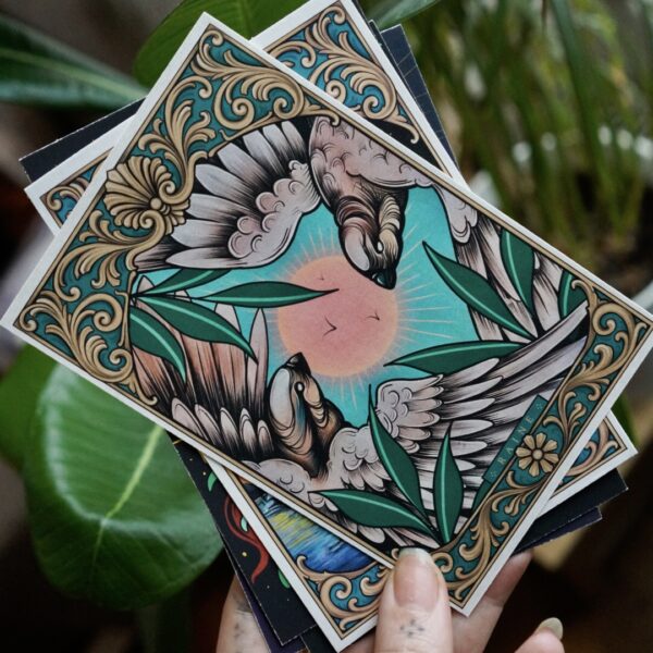 "Free Spirit" A6 Mini Art Print